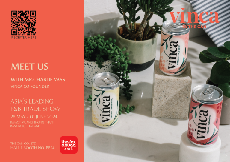 Thaifex vinca invitation card Charlie Vass
